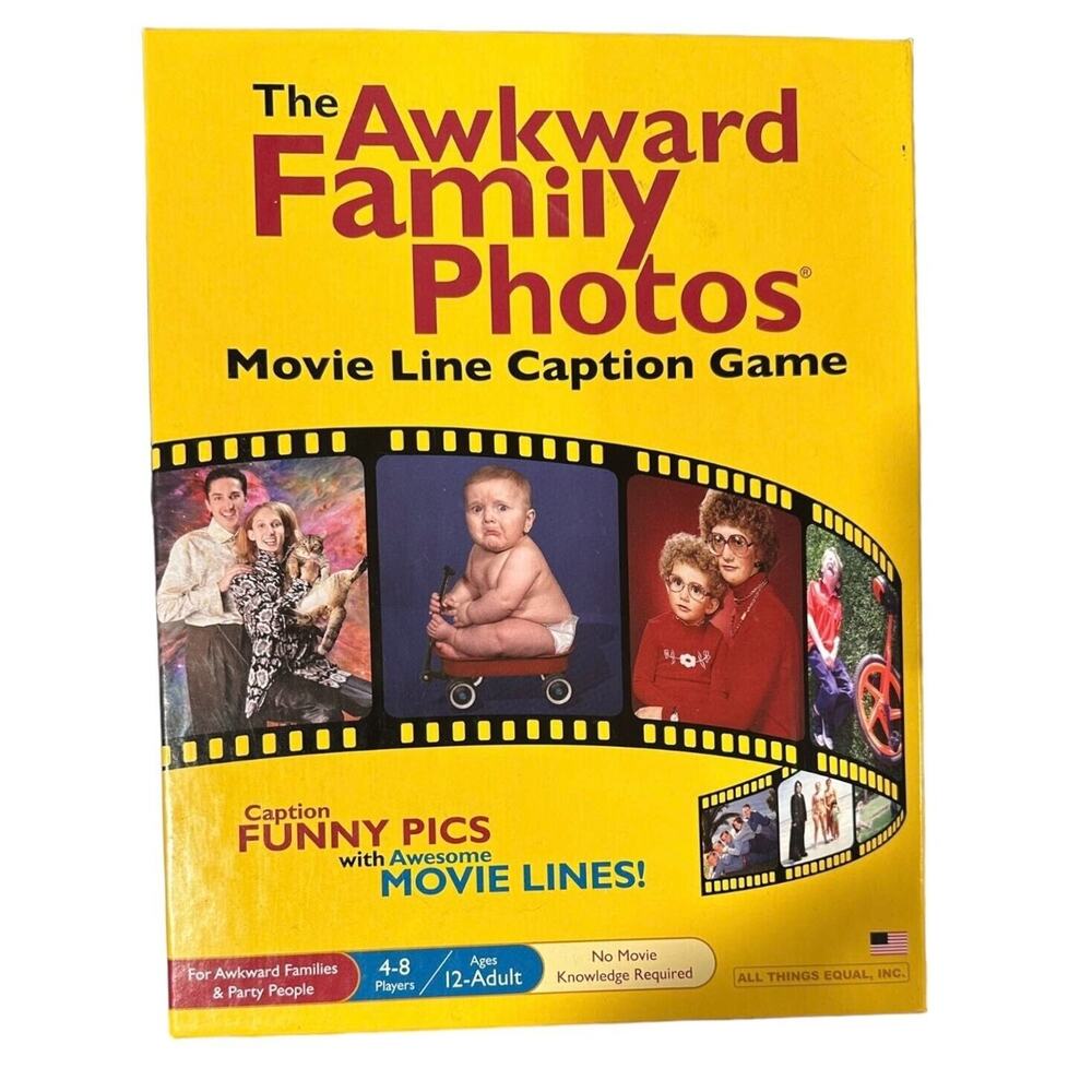 The Awkward Family Photos Movie Line Caption Game